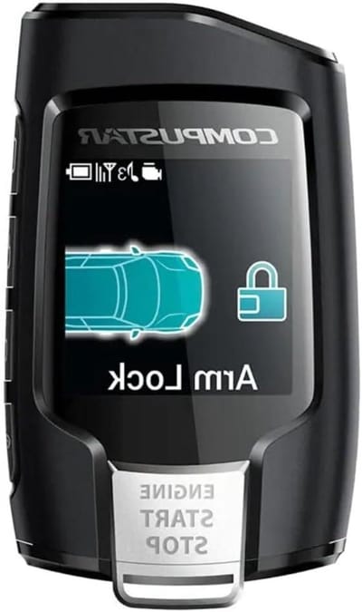 Auto Alarm Systeem - Voertuig Beveiliging - Voertuig Beveiligen - 2-Weg LCD Communicatie - 3000 Meter Bereik - Zwart