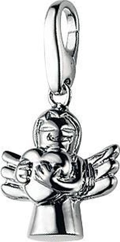 Charm | bedel | engeltje | hanger | bescherm engel met hart