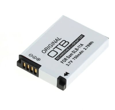 OTB Camera accu compatibel met Samsung SLB-11A / 750 mAh