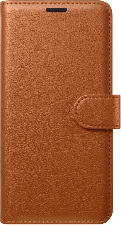 Zanae, Etui Geschikt voor iPhone 6 met Standaard en Magnetische Sluiting, Bruin