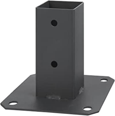 Opschroefhuls voor houten palen - 70 x 70 mm - duurzame paaldrager en grondanker
