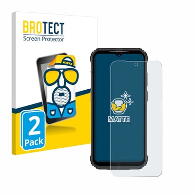 BROTECT - Screenprotector voor Ulefone Armor 21 - Folie Beschermfolie matte 2 Stuks