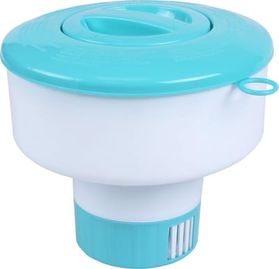 Een kleine, drijvende dispenser voor zwembadchemicaliën - INTEX