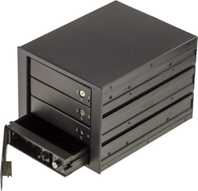 Behuizing Harde Schijven - Lade Caddie - Opslag Uitbreiden - Hot Plug SATA - 4x 3.5 Inch