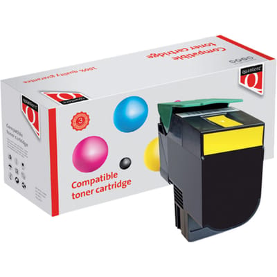 Tonercartridge Quantore alternatief tbv Lexmark C544X2YG geel
