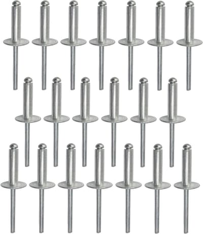 Blindklinknagels - Popnagels Klinknagels - Metaal Verbindingen Maken - Brede Flens - Ø5x18 mm - Aluminium Staal