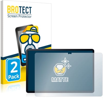 BROTECT - Screenprotector voor Samsung Galaxy Tab S7 Plus WiFi 2020 - Folie Beschermfolie matte 2 Stuks