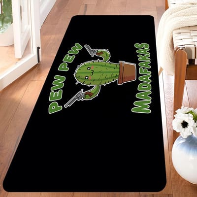 MADAFAKAS Tapijtpatroon Entree Deurmat Wasbaar Antislip Woonkamer Bank Stoelen Vloerkleed Keuken Welkomstdeurmat 60*90cm