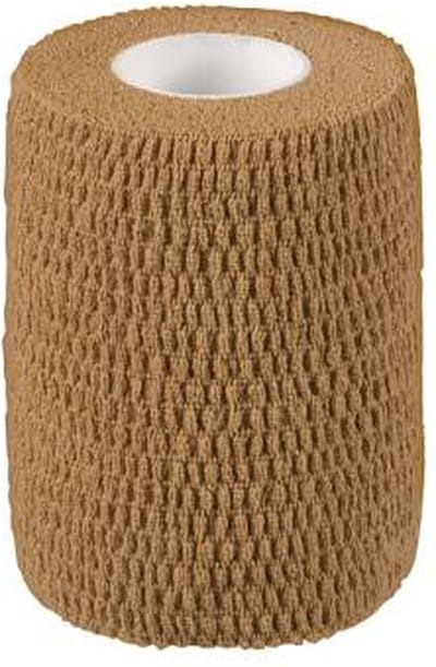 Heka grip - cohesive zelfklevende steunzwachtel - zelfklevend verband - 4 m x 8 cm