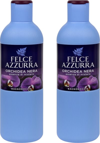Felce Azzurra Douchegel - Zwarte Orchidee - 2 stuks - 650 ml