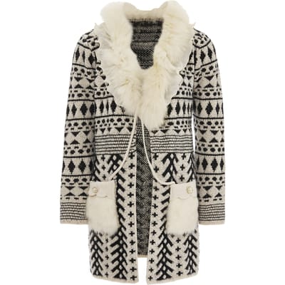 Faina Vest Dames wolwit