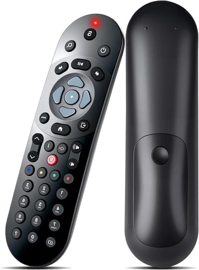 Vervangende infrarood afstandsbediening voor Sky Q TV Box, universele IR-afstandsbediening compatibel met Sky afstandsbediening, Sky Q Box, TV, Mini en Silver Box (zonder spraakbediening)