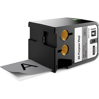 DYMO 1868805 XTL tape vinyl zwart op grijs 54mm (origineel)
