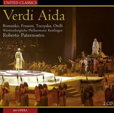 Olga Romanko, Maurizio Frusoni, Würtenbergische Philharmonie Reutlingen, Roberto Paternostro - Verdi: Aida (2 CD)