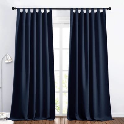 Dailygoods- Verduisterende Gordijnen Thermo - 2 Stuks - 140x245cm - Polyester - Isolerend - Lichtfilterend - Veiligheidswaarschuwing - Raamdecoratie
