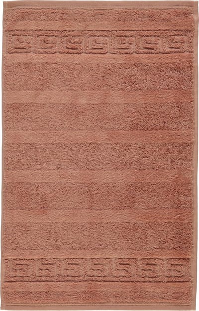 CAWÖ Noblesse Uni Gastendoekje - Bruin - 30x50 Cm