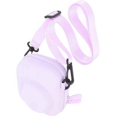 Camera Tas Beschermend Draagbaar Camera Draagtas met Verstelbare Schouderriem voor Mini 7+ 8 9 11 12 40 Purple