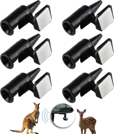 6 Stuks Ultrasoon Fluitje Tegen Wild - Effectief Waarschuwingsfluitje voor Auto en Dierenbescherming