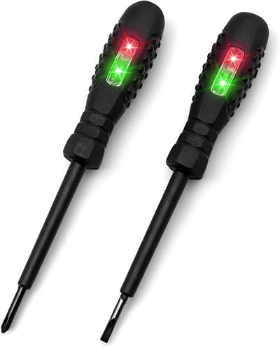 Spanningstester Schroevendraaier - Elektrisch Testgereedschap - Veilig Elektra Controleren - Contactloze Detectie - 12V-220V Bereik