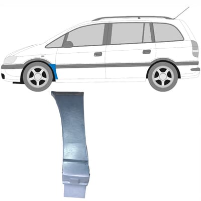 Reparatiepaneel voorspatbord voor Opel Zafira A 1999-2005 / Links