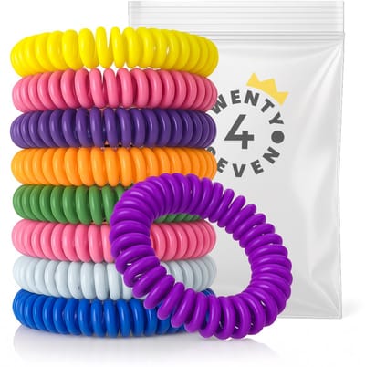 Twenty4seven® Anti Muggen Armband 10 Stuks - Citronella Muggenbandjes voor Volwassenen & Kind - Muggenwerend - Zonder Deet, Tabletten of Spray