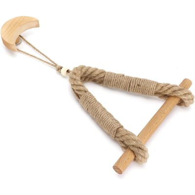 Toiletpapierhouder Innovatieve Hennep Touw Handdoekrol Rek Standaard Badkamer Accessoire beige