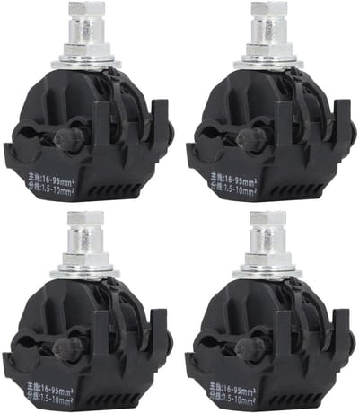Cosensi - Isolatie-doorsteekconnectoren - 5-pack - Hoogspanningskabelsplitter - Vlamvertragend materiaal - Erosiebestendig - Voor straatverlichting...