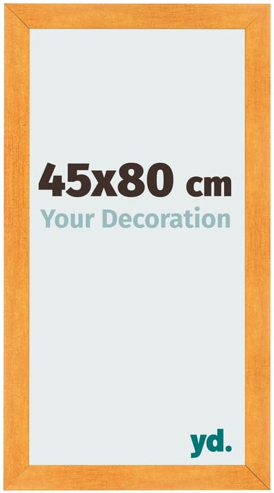 Your Decoration - Fotolijst 45x80 cm - MDF - Oranje - Pisa