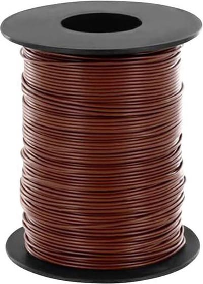 BELI-BECO L125BR25 Draad 1 x 0.25 mm² Bruin 25 m