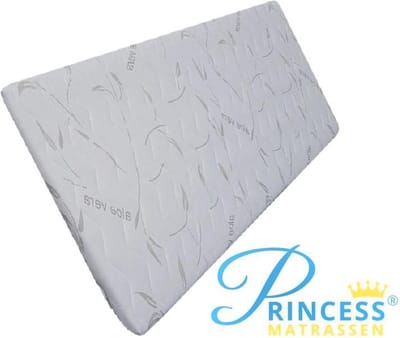 Aloë Vera Topper Topdekmatras Comfortfoam Deluxe-1Persoons-90x200- 6cm dik -Anti-Allergisch met rits