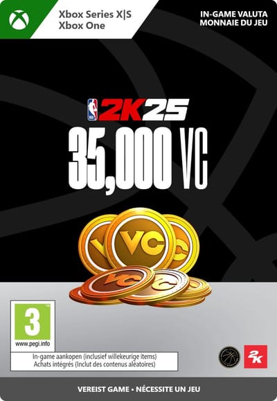 NBA 2K25: 35,000 Virtual Currency Pack - Xbox Series X|S/Xbox One - In-Game Tegoed