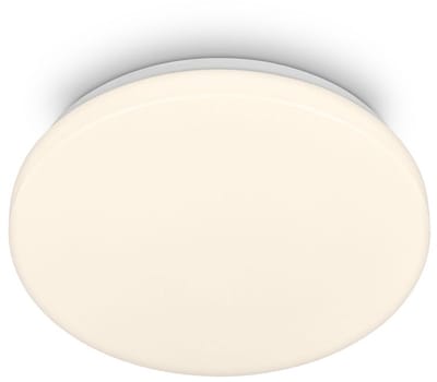 BRILONER Mojo – LED Plafondlamp badkamer – badkamerverlichting – warm wit licht – IP44 – wit – Ø27 cm