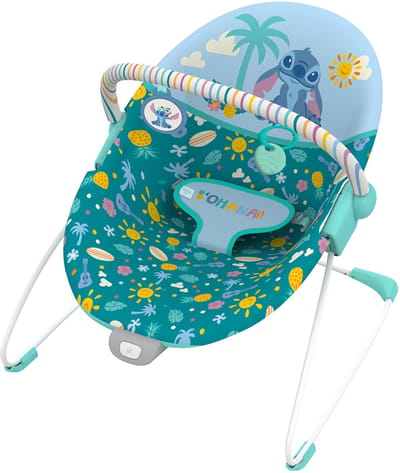 Baby wipstoel Stitch Ohana Paradise - Bright Starts - vanaf 0 maanden