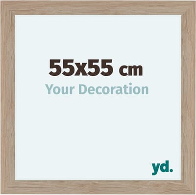 Your Decoration - Fotolijst 55x55 cm - MDF - Eiken Licht - Como