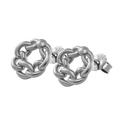 Orphelia 'Estelle' Dames 925 Sterling Zilver Stud Oorbellen - Zilver ZO-7516