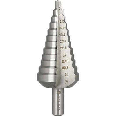 Heller 22610 3 HSS Getrapte boor Gezamenlijke lengte 100 mm Cilinderschacht 1 stuk(s)