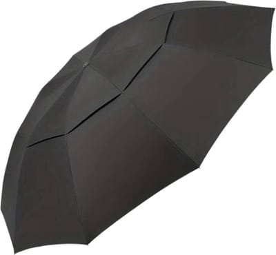Nivard Moderne Stormparaplu - Windproof Paraplu - Opvouwbaar Stormproef - Automatisch Uitklapbaar - Umbrella - Zwart