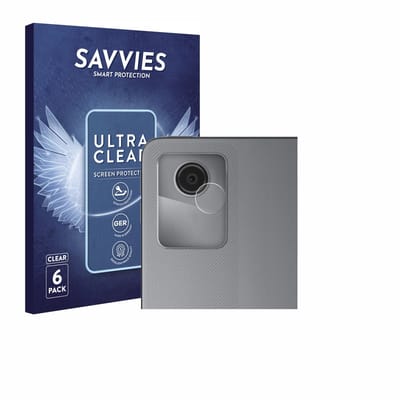 Savvies - Screenprotector voor Lenovo Tab M11 (ALLEEN Camera Lens) - Folie Beschermfolie transparant 6 Stuks
