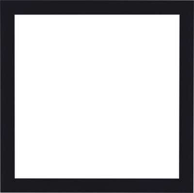 Fotolijst 20x20 cm - MDF - Zwart Hoogglans - Colonia