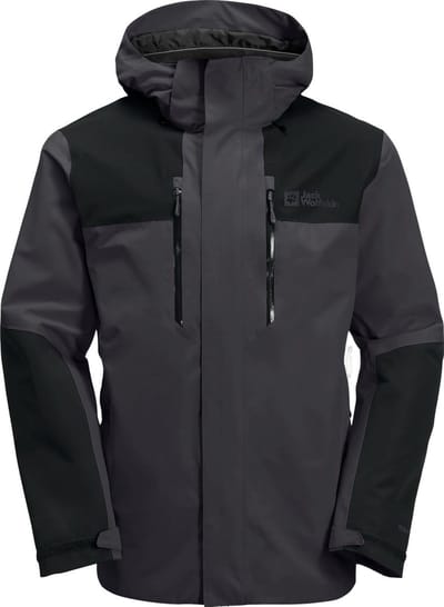 Jack Wolfskin Jasper 2L Jacket Men - Outdoorjas - Heren - Phantom - Maat M