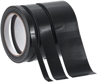 Dailygoods- Boekbindtape - 5 Rollen - 10 mm/25 mm/50 mm Breed - Polyethyleen - 20 m/Rol - Voor Boekrestauratie - Reparatietape