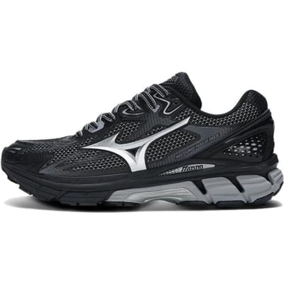 Mizuno Halo Mix Outdoor Functionele Schoenen Stof Antislip Slijtvast Ademend Schokabsorptie Laag Uitgesneden Hardloopschoenen Unisex sneaker D1GH240801 40.5 black