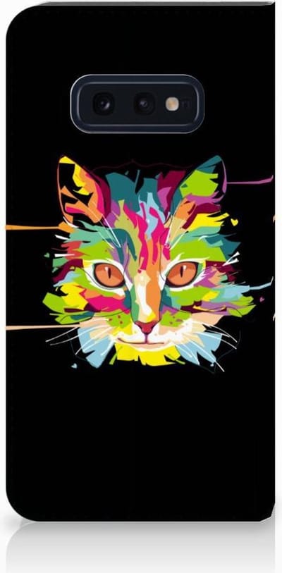 Samsung Galaxy S10e Magnet Case Cat Color