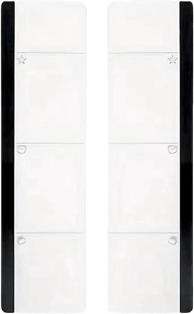 EGoods - Acryl Memoboard Set voor Monitor - Bureauaccessoires - Esthetisch Berichtenbord voor Computer - Bureau Decoratie - Kantoorbenodigdheden - Thuis en Kantoor - 2 Stuks