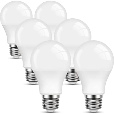 EXCITAT E27 LED warm witte gloeilamp - 9W LED-lamp - Vervangt 60W gloeilamp - Energiebesparende lamp geschikt voor keuken, staande lampen, tuinhuisjes - 6-pack