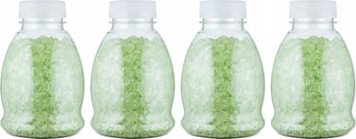 Claudius Badzout Eucalyptus - 375 gram - Fles met transparante dop - Set van 4 stuks