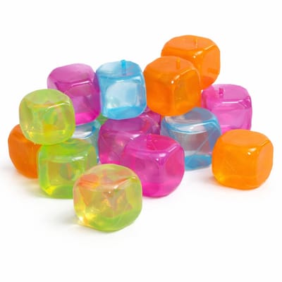 Gerimport Ijsblokjes Herbruikbaar 2 X 2 Cm 20 Stuks