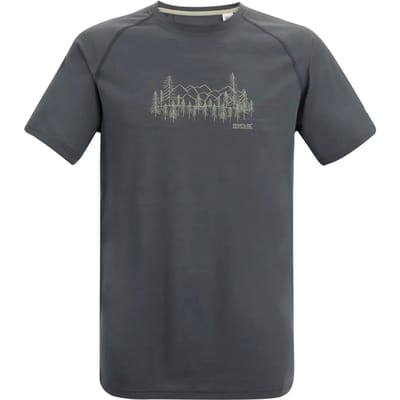 Escade T-shirt met korte mouwen en grafische print voor heren