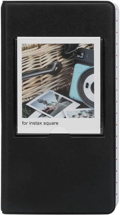 Dailygoody - Fotoalbum 3x4 - Baby Familie Fotoalbums - Duurzaam PVC - Zwart - Trouwalbums - Perfect voor SQ20/SQ10/SQ6/SP-3