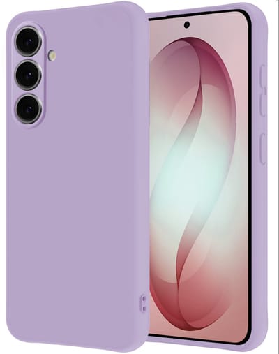 Hoesje - Geschikt voor Samsung Galaxy S26 - Sterk & Shockproof - Hoes Cover - Siliconen Case - Lila